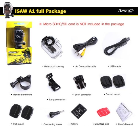 ISaw A1 Wearable HD + prezent!